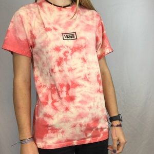 TIE DYE VANS T-SHIRT